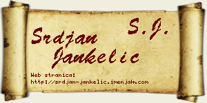 Srđan Jankelić vizit kartica